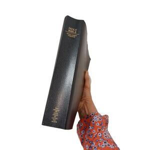 Holy Bible KJV GIANT Print Letters 11x8 Huge Large Book Paperback King James LDS
